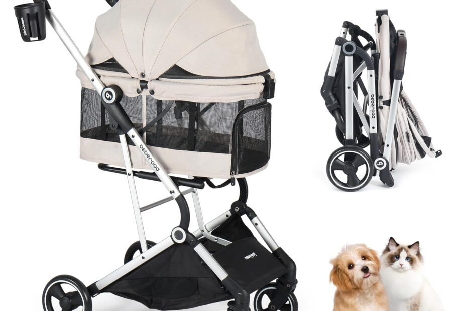 Explore Comfort and Convenience: T4 PRO Pet Stroller Review for Your Furry Friends