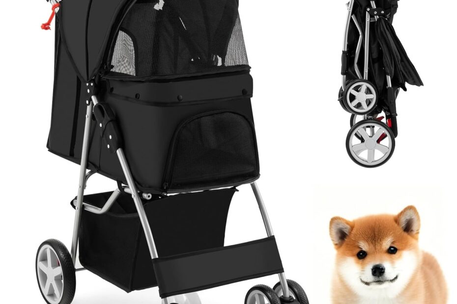 Explore Freedom: The Ultimate 4 Wheels Dog Stroller Review for Your Furry Companion!