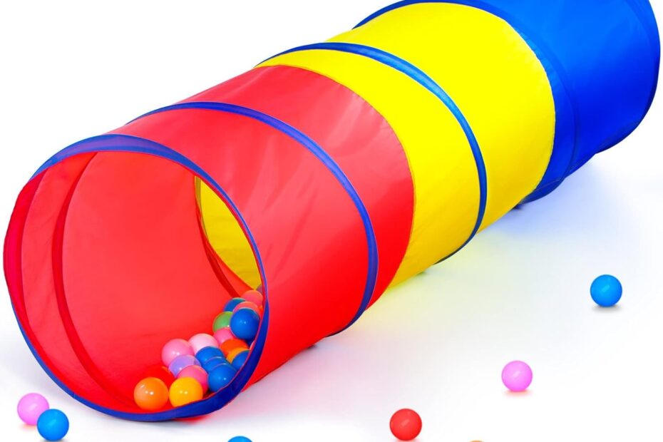 Explore Fun: PigPigPen Pop Up Play Tunnel for Kids & Pets!