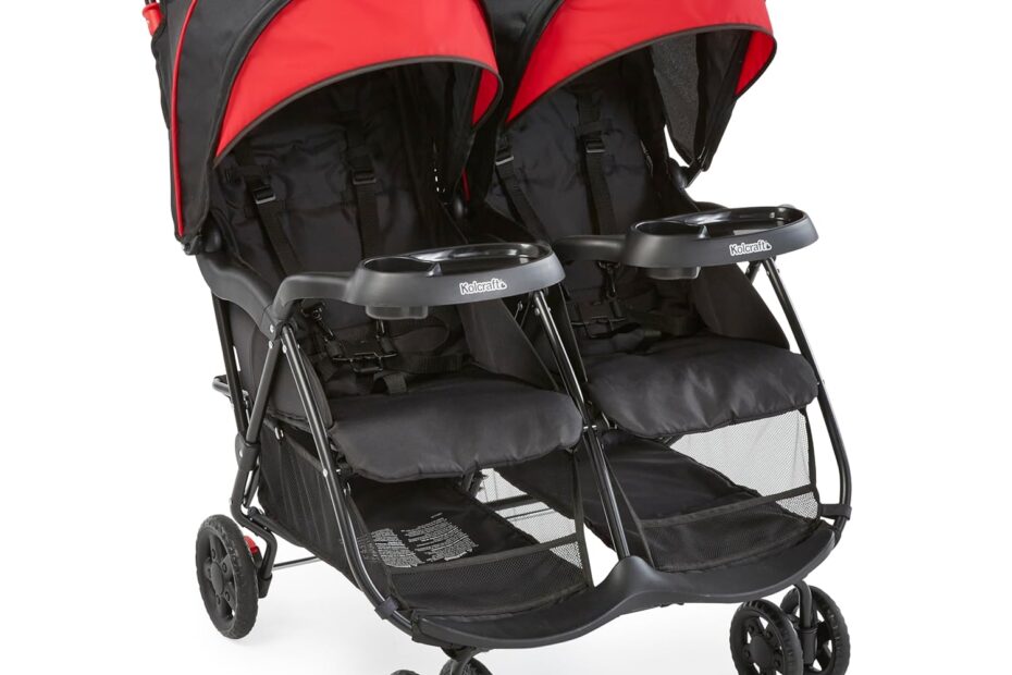 Explore the Kolcraft Cloud Plus Double Stroller: The Ultimate Travel Companion for Your Kids!