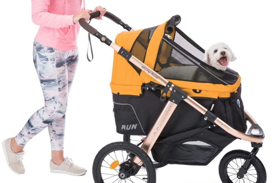 Jogging Made Easy: The Ultimate Run Performance Stroller for Your Furry Friends!