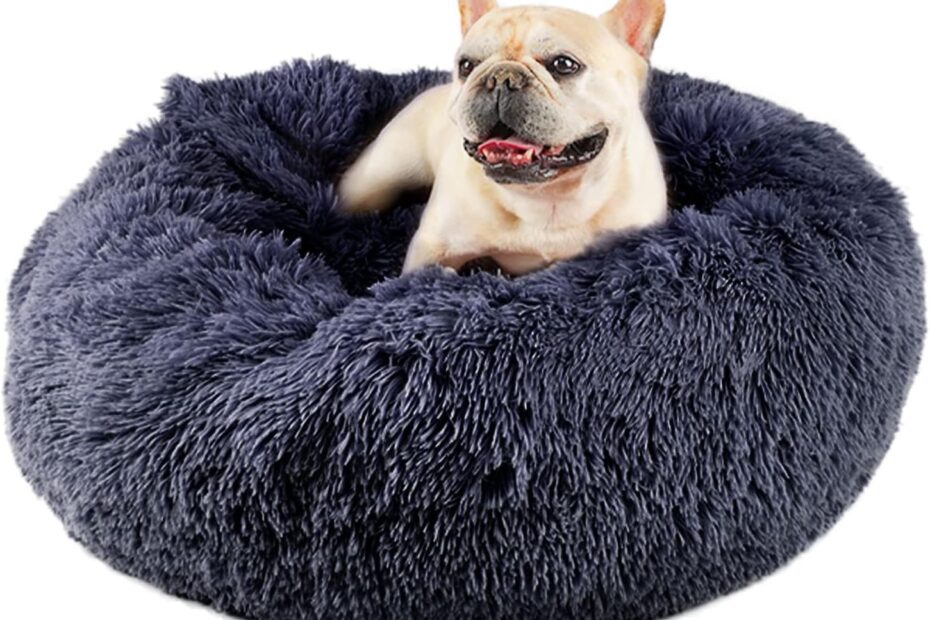 Plush Comfort: Himax Medium Dog Bed Review - The Ultimate Calming Retreat for Your Furry Friend!