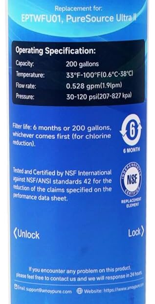 Pure Water, Pure Taste: Review of the EPTWFU01 Water Filter Replacement