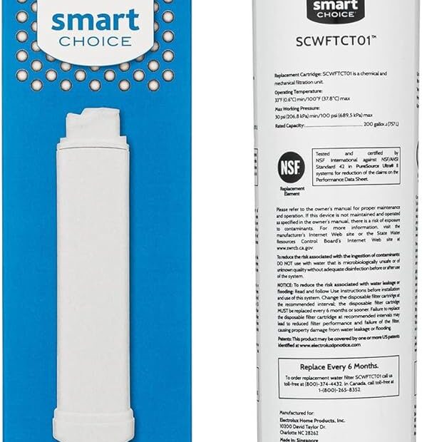 Refresh Your Water: The Smart Choice SCWFTCTO1 Filter Review