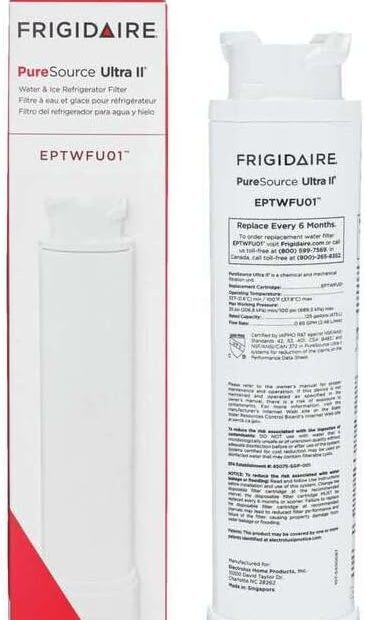 Refreshing Purity: A Review of the FRIGIDAIRE PureSource Ultra II Water Filter