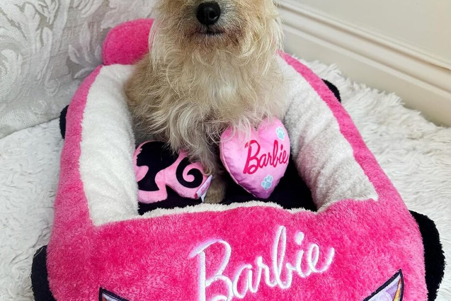 Rev Up Comfort: The Barbie Plush Car Pet Bed Review for Trendy Pets!