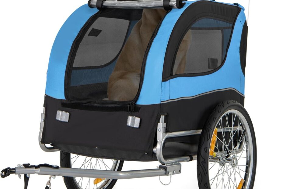 Ride in Style: Reviews of the Giantex Dog Bike Trailer for Pups Up to 88 lbs