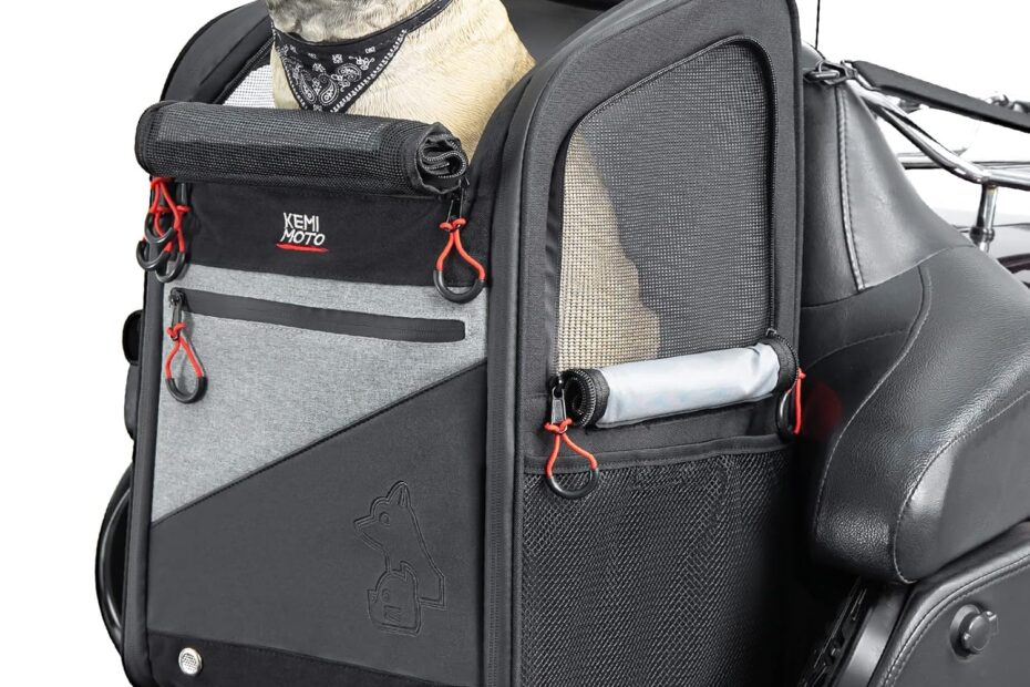 Ride in Style: The Ultimate KEMIMOTO Motorcycle Carrier for Your Pet!