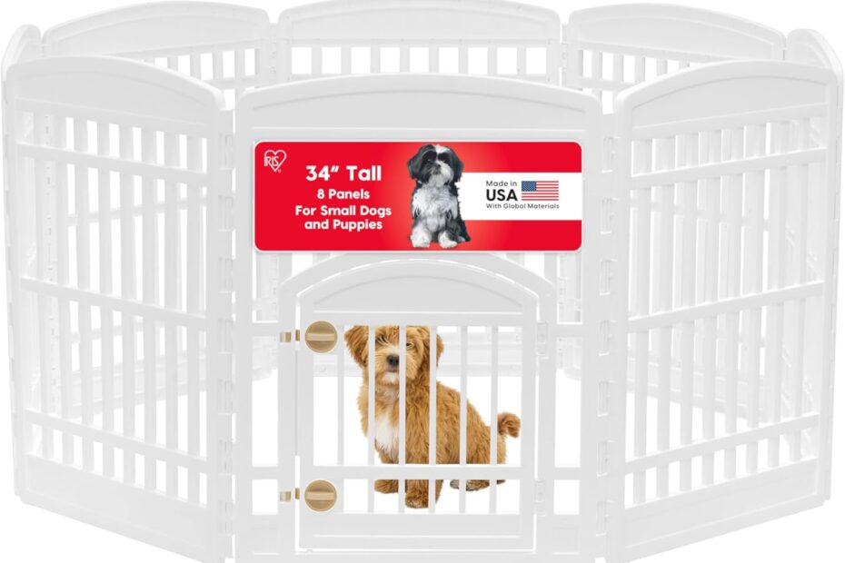 Safe and Stylish: The IRIS USA 34" Dog Playpen Review