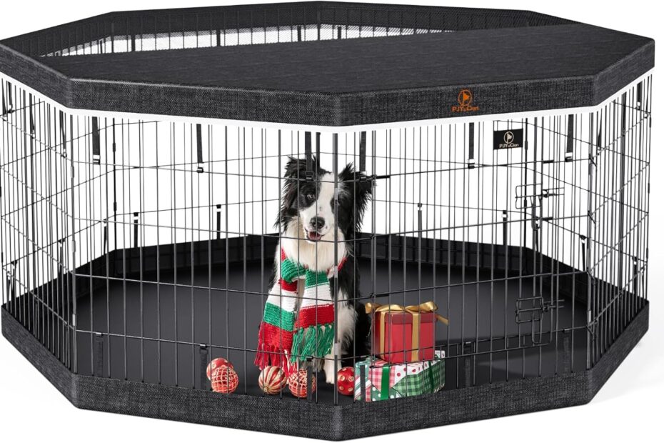 Safe Space for Play: PJYuCien Dog Playpen Review