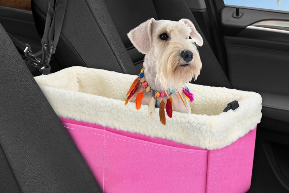 Secure Adventures: The Ultimate Dog Car Seat for Small Pooches!