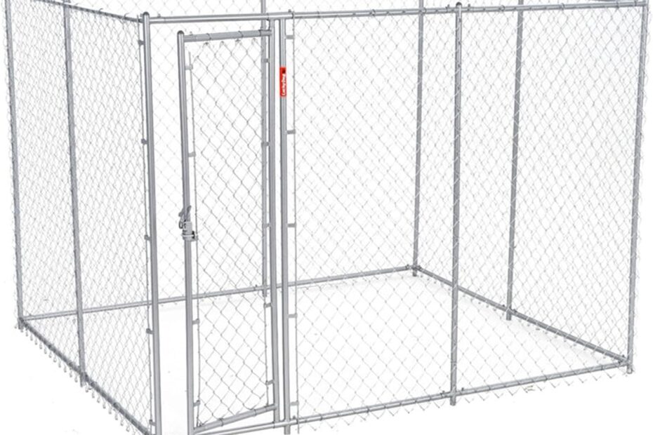 Secure Your Furry Friend: Review of the Heavy Duty 10' x 10' Outdoor Dog Kennel Enclosure