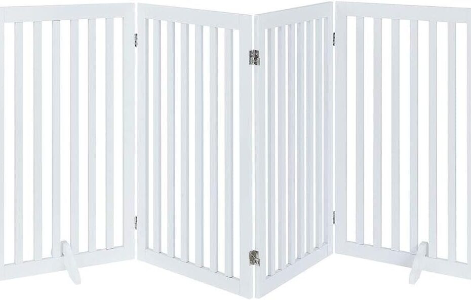 Secure Your Home with Style: Unipaws 36” Tall Wooden Pet Gate Review