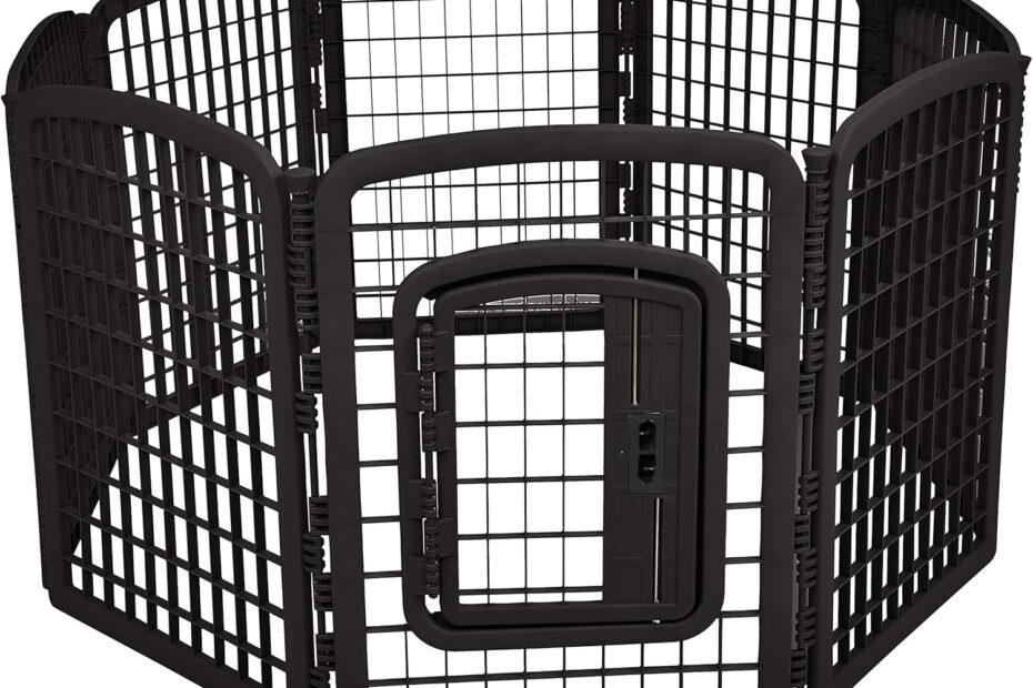 Secure Your Pets in Style: A Review of the Amazon Basics Octagonal Pet Pen