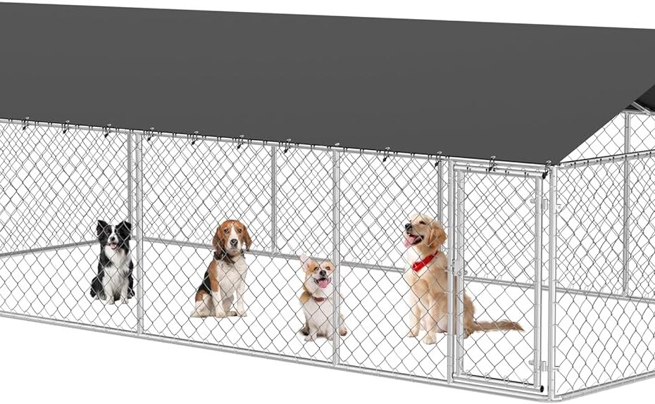 Secure Your Pup: A Review of the Petonly Heavy Duty Outdoor Dog Enclosure
