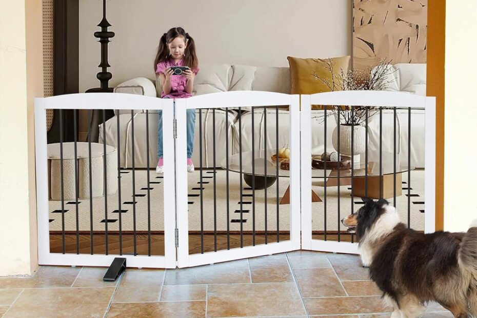 Secure Your Space: ZJSF Freestanding Panel Dog Gate Review