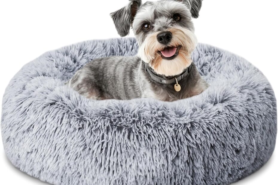 Snuggle in Serenity: The ELSKER&HOME Calming Donut Bed Review