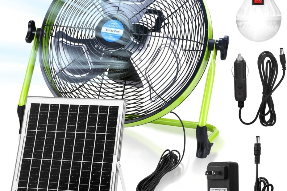 Stay Cool Anywhere: The Ultimate Review of the Sumind 14 Inch Portable Rechargeable Fan