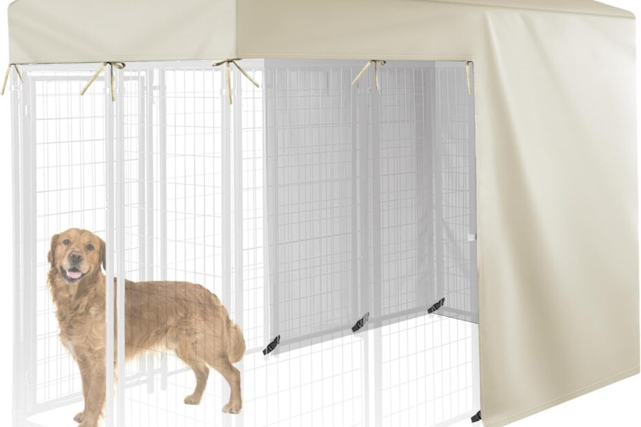 Stay Dry and Cozy: Review of the Heavy-Duty Outdoor Dog Kennel Cover