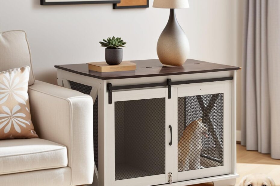 Stylish & Functional: The 37'' Farmhouse Dog Cage Review
