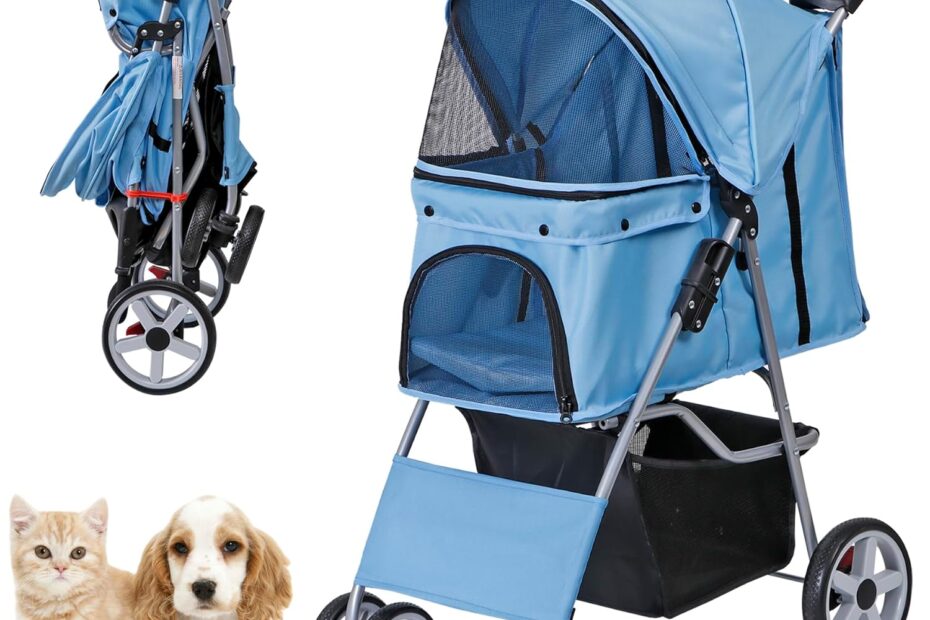 Take Your Pet Anywhere: The ZENY Foldable Stroller Review