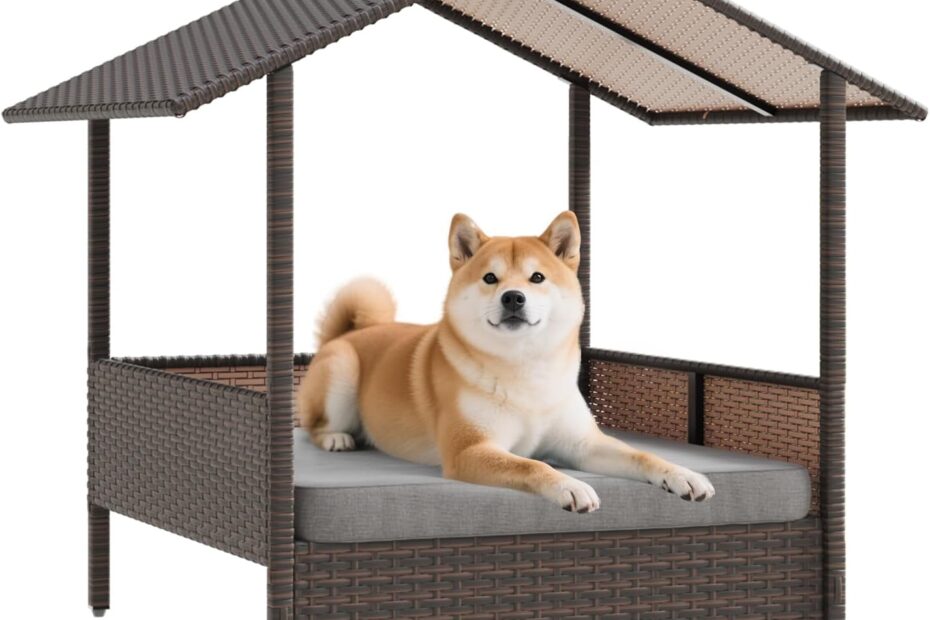 The Perfect Retreat: Waleaf Wicker Dog House Review for Your Furry Friend