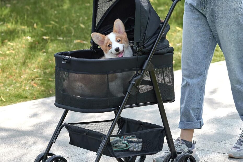 The Ultimate 3 in 1 Pet Stroller: Comfort, Convenience, and Adventure for Your Furry Friends!