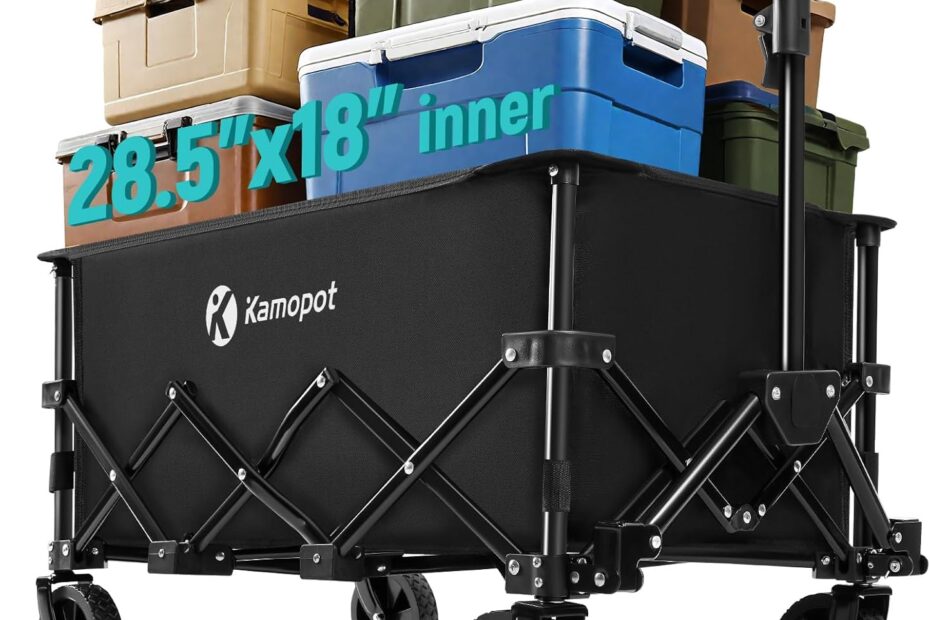 The Ultimate Collapsible Wagon: Your Go-To Utility Cart for Every Adventure!