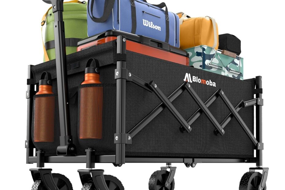 The Ultimate Collapsible Wagon: Your Perfect Companion for Grocery, Sports, and Outdoor Adventures!