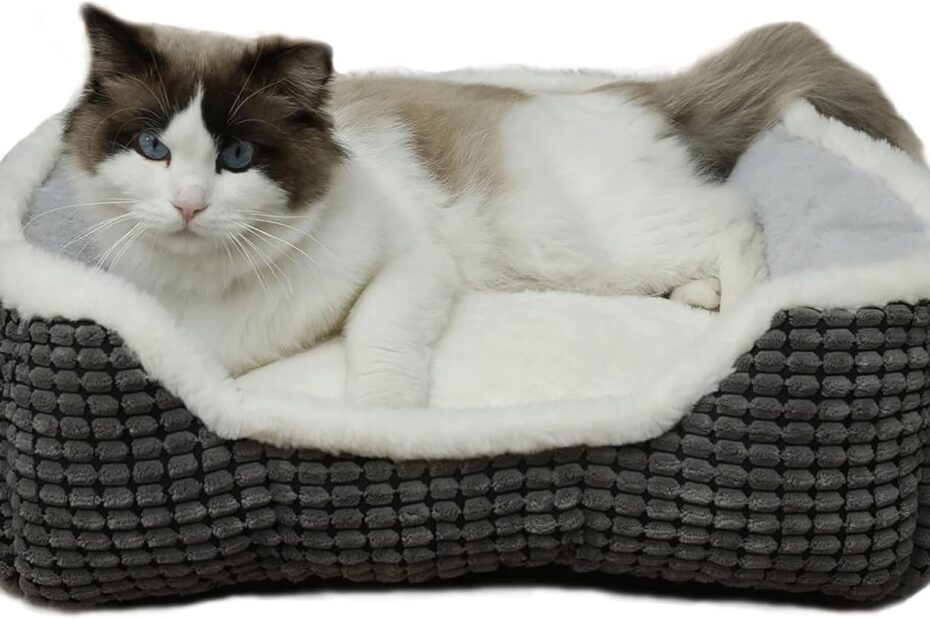 The Ultimate Comfort: Luxury Square Grey Pet Bed Review