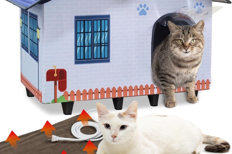 The Ultimate Heated Cat House: Comfort & Safety for Your Feline Friends!