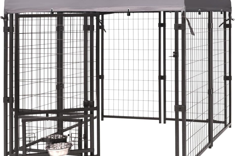 The Ultimate MUPATER Dog Kennel: A Heavy-Duty Haven for Your Furry Friend!