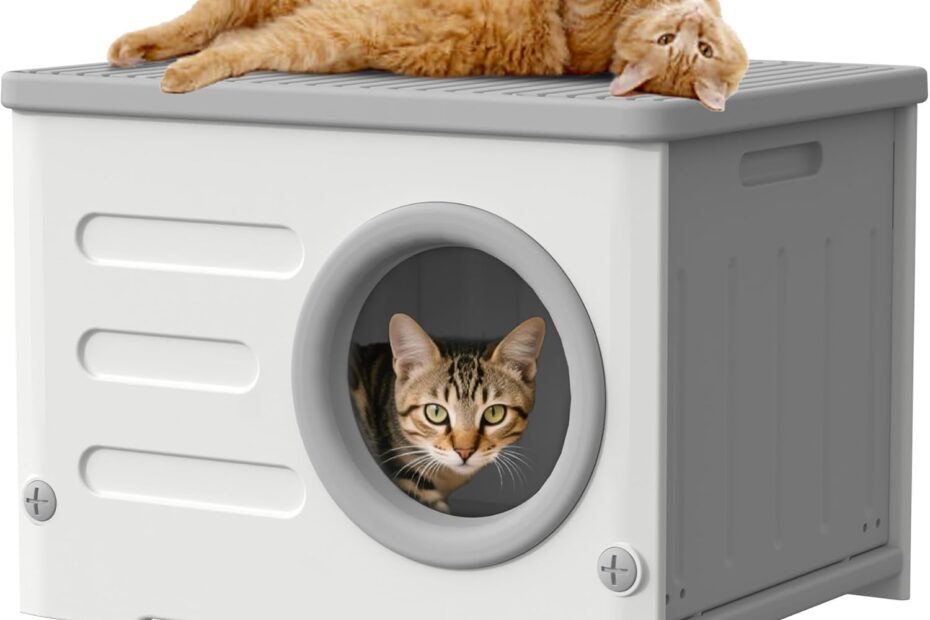 The Ultimate Outdoor Cat House: Weatherproof & Insulated Comfort for Your Feline Friend