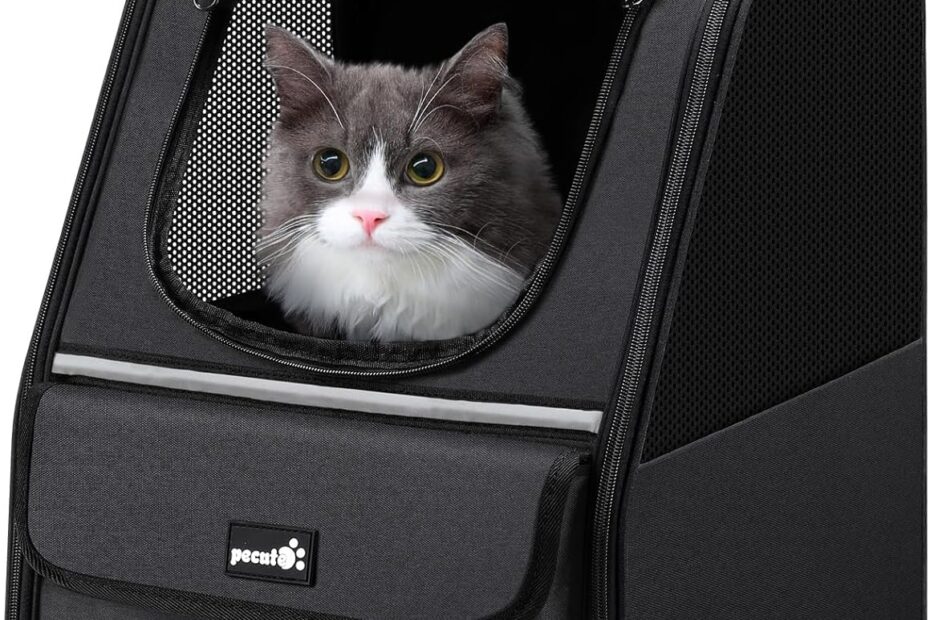 The Ultimate Pecute Pet Backpack Carrier: Travel in Style with Your Furry Friend!