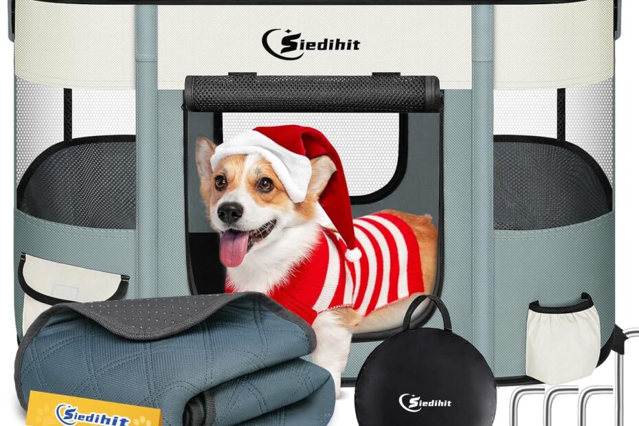 The Ultimate Portable Dog Playpen: Your Go-To Guide for Indoor and Outdoor Adventures!