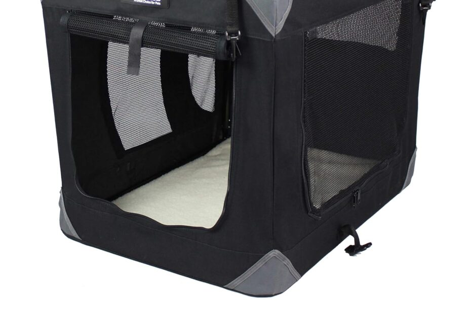 The Ultimate Review of the EliteField 3-Door Folding Soft Dog Crate: Comfort for Your Pup Anywhere!