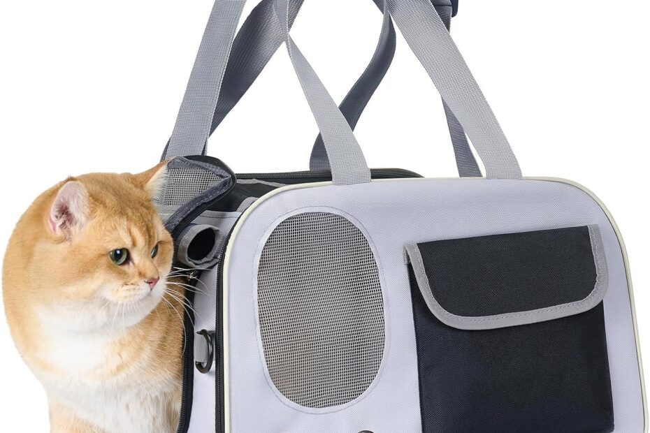 The Ultimate Soft-Sided Pet Carrier: Perfect for Your Small Dog or Cat
