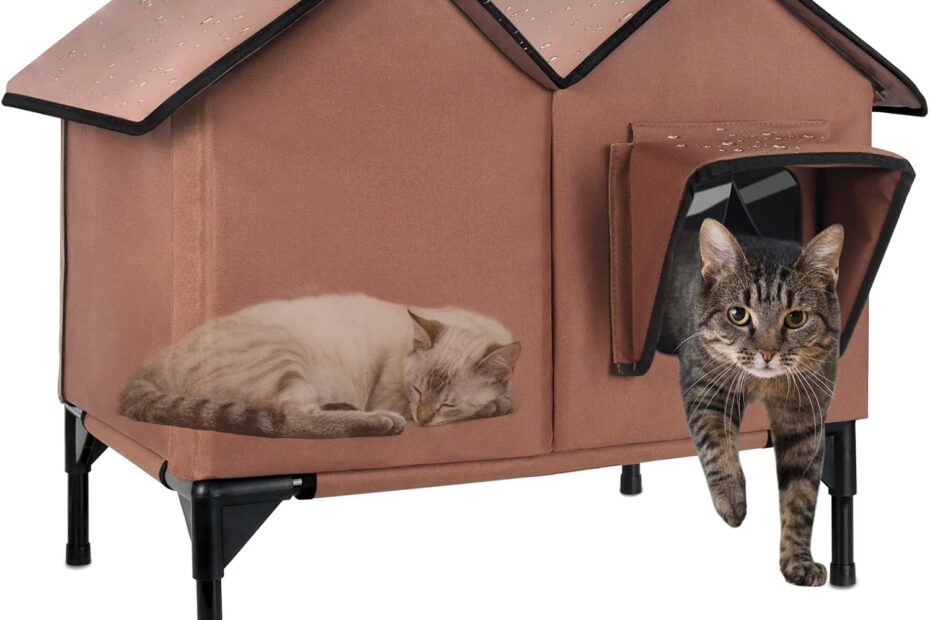 The Ultimate Weatherproof Cat House: A Review of the Large Elevated Shelter for Outdoor Cats