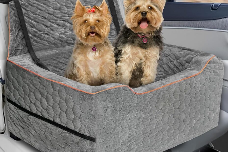 Top-Rated Dog Booster Seat: Comfort & Convenience for Medium & Large Pups!
