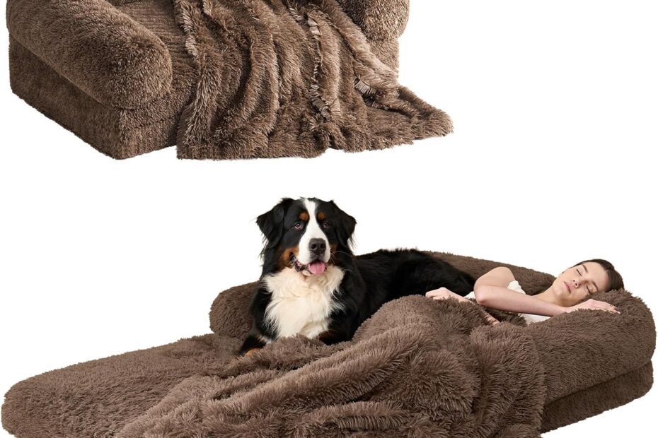 Transform Your Comfort: Review of the EHEYCIGA Foldable Human Dog Bed