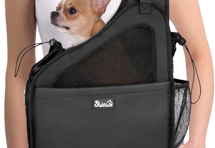 Travel in Comfort: SlowTon Pet Dog Sling Carrier Review for Small Pups