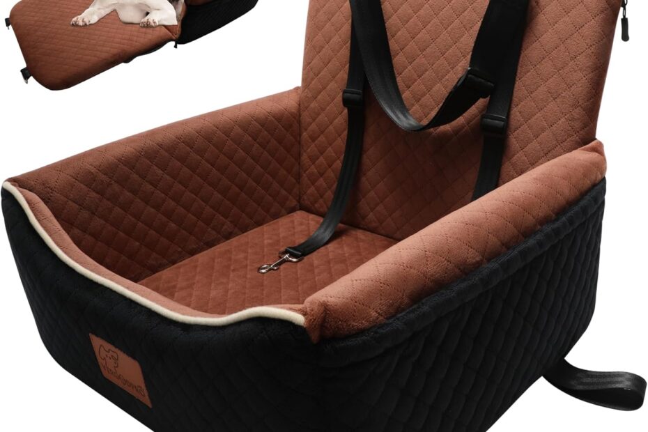 Travel in Comfort: The Ultimate 2-in-1 Dog Car Seat Bed Review!