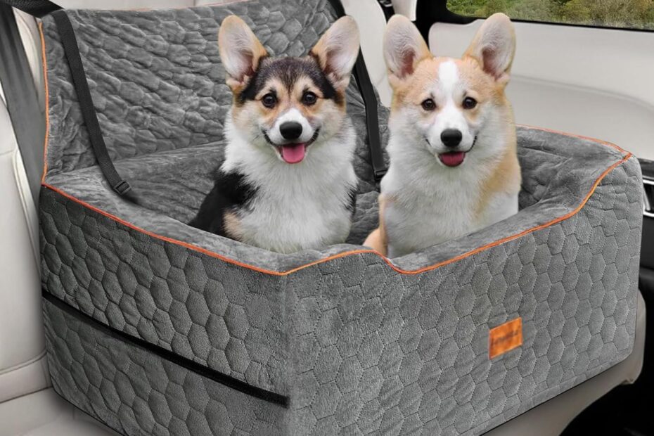 Travel in Comfort: The Ultimate Dog Car Seat Review for Medium & Large Pups!
