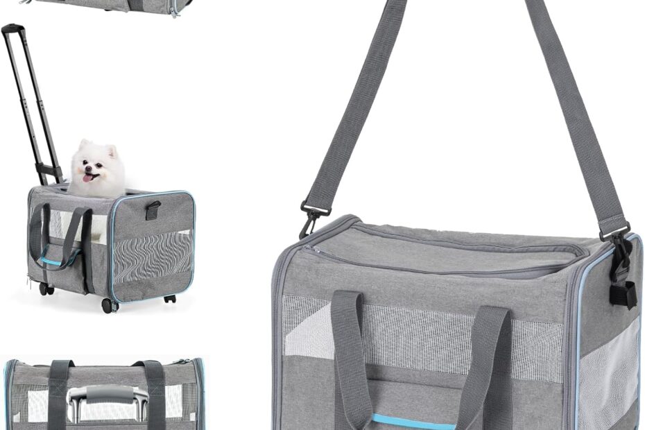 Travel in Comfort: The Ultimate Pet Carrier for Small Dogs and Cats