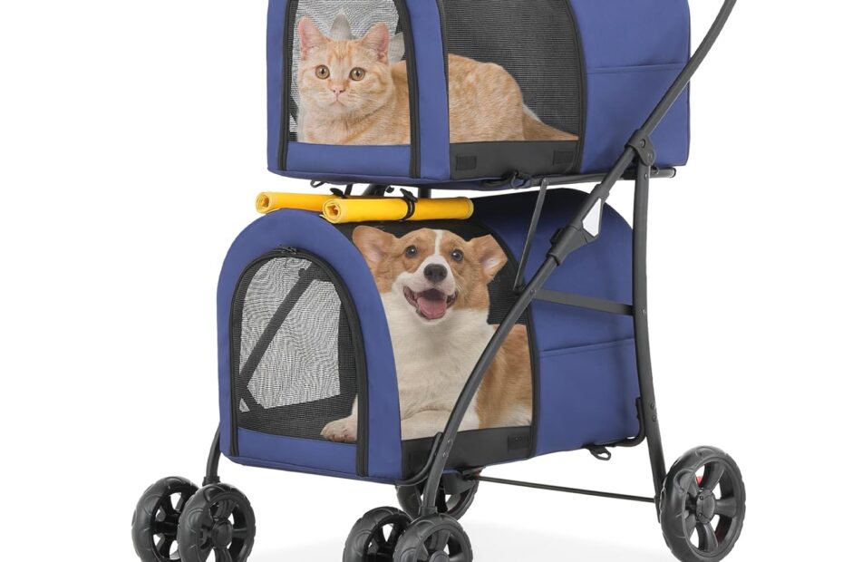 Travel in Style: Review of the Athena Double Pet Stroller for Cats and Dogs