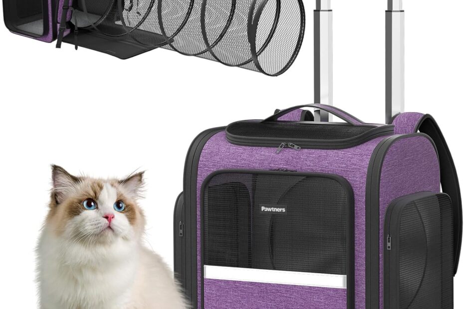 Travel in Style: Review of the Expandable Rolling Cat Carrier with Wheels