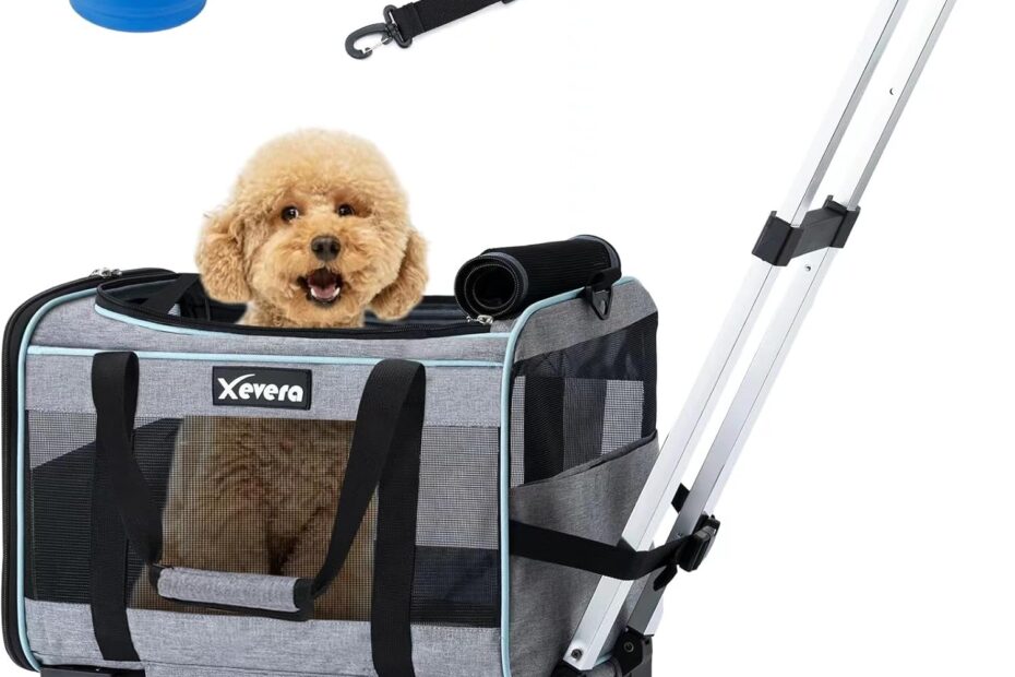 Travel in Style: The Ultimate Airline Approved Rolling Pet Carrier