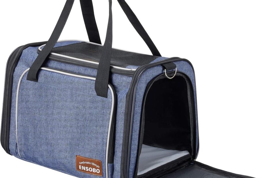 Travel in Style: The Ultimate ENSOBO Pet Carrier for Your Small Dog or Cat