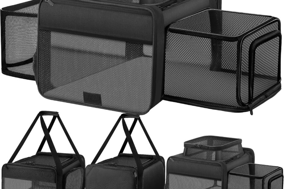 Travel in Style: The Ultimate Expandable Pet Carrier for Small Pets