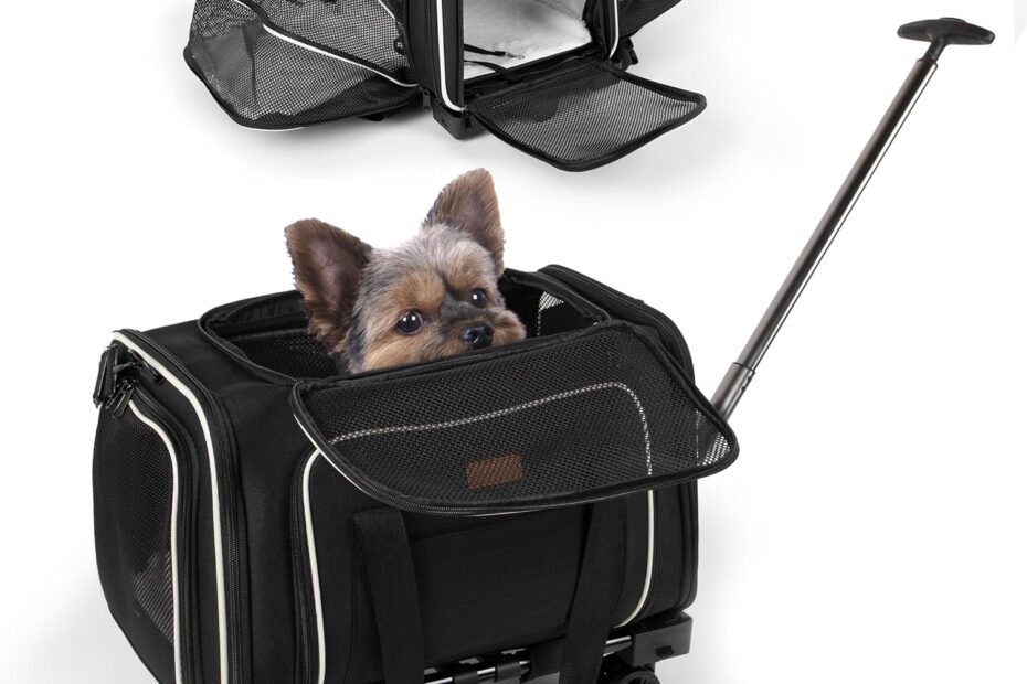 Travel in Style: The Ultimate Expandable Pet Carrier for Your Furry Companion